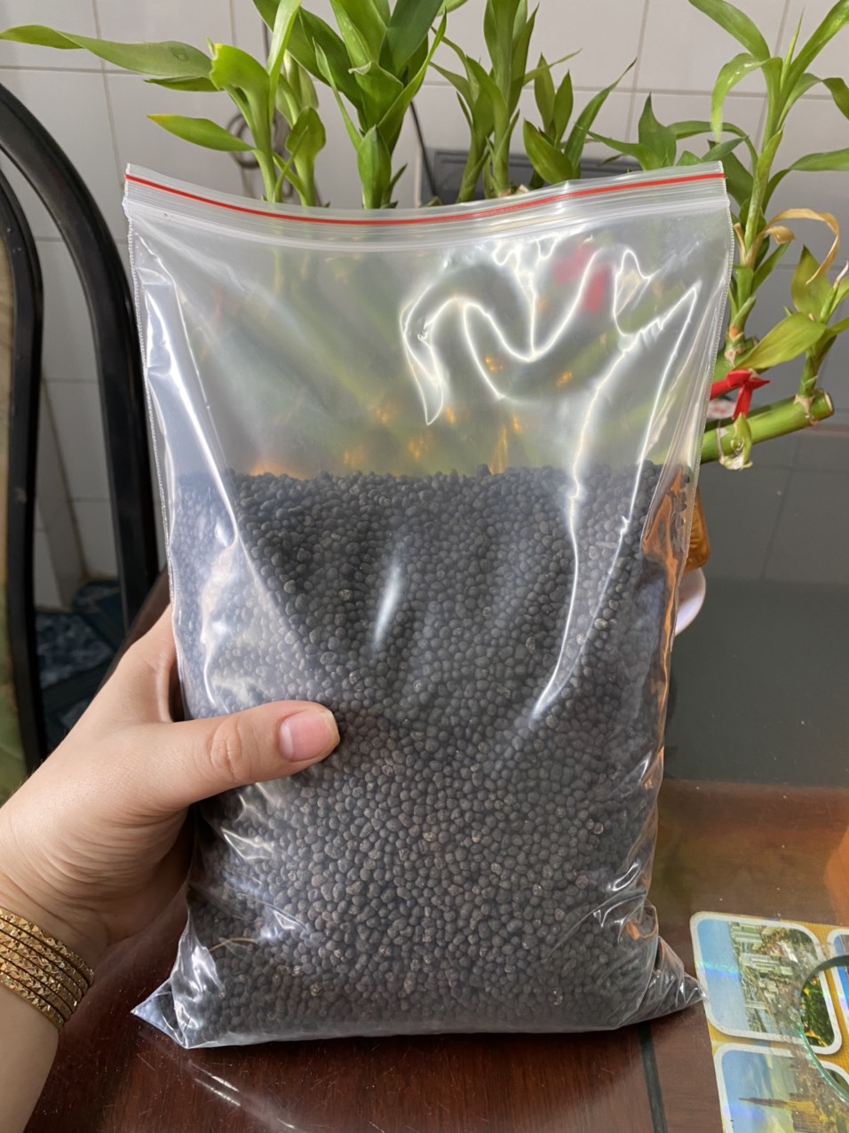 Phân bón - super lân - hột long thành - dạng 1kg
