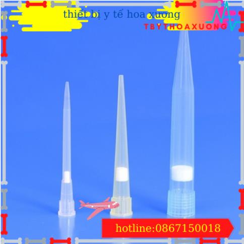 Đầu côn có đầu lọc 10ul, đầu típ