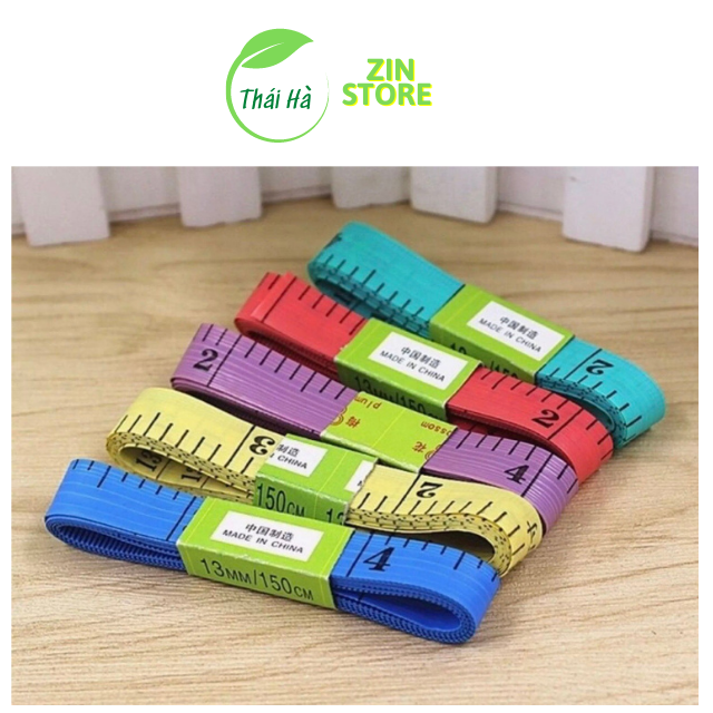 Thước dây 1,5m nhiều màu bền đẹp đo chiều cao, vòng eo