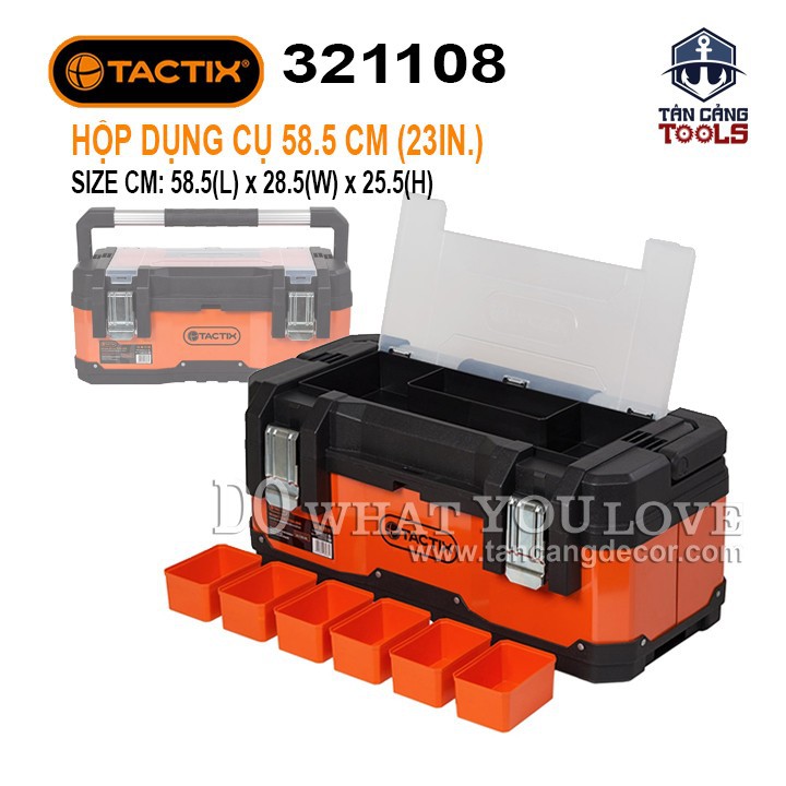 Thùng đựng đồ nghề 23 inches tactix 321108