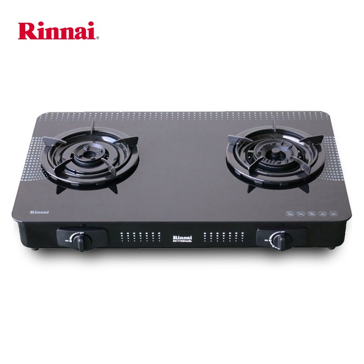 Bếp gas 7 tấc Rinnai RV-715Slim - Chén đồng có đầu hâm tiết kiệm gas