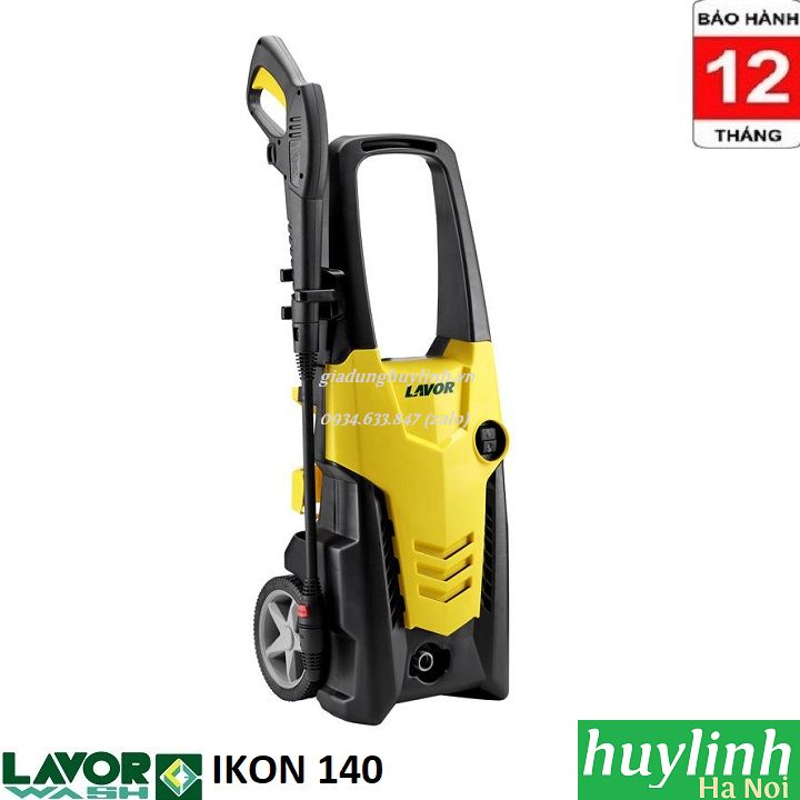 Máy xịt rửa xe cao áp lavor ikon 140 - 2000w