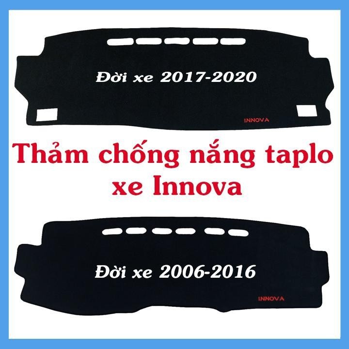 Thảm Chống Nắng Taplo Ô Tô Innova Thảm  Nỉ - CTN 39