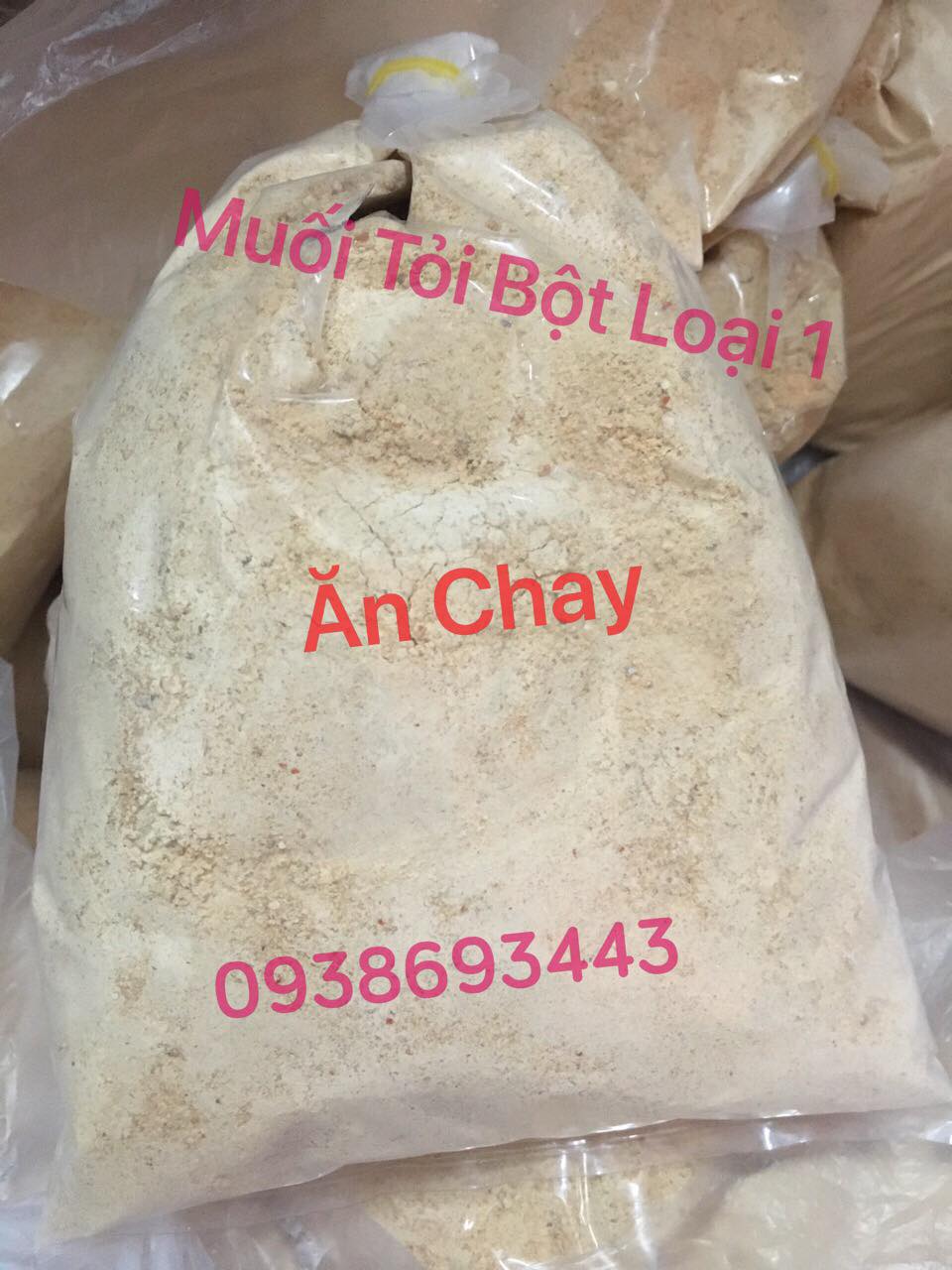 Muối tỏi nhuyễn bột loại1 . 500g