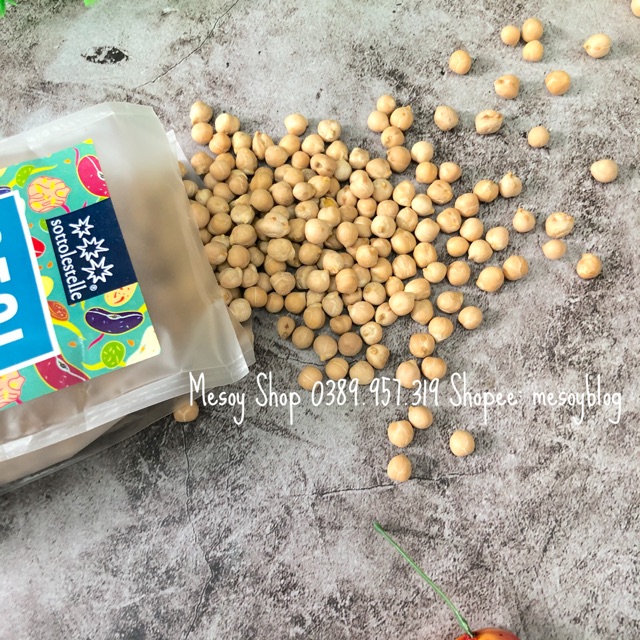 Đậu gà hữu cơ Sottolestelle 100g tách lẻ