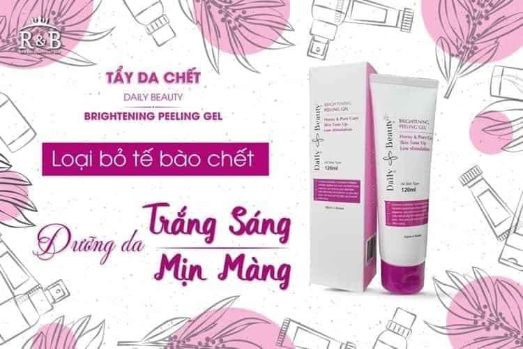 Tẩy tế bào chết Daily Beauty Brightening Peeling Gel cho làn da mềm mại và rạng rỡ