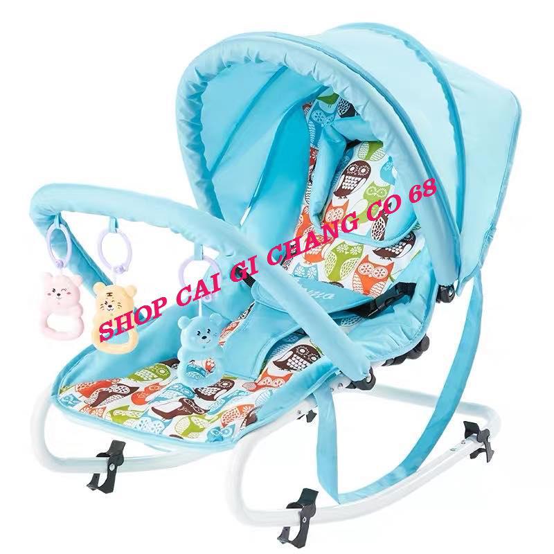 GHẾ RUNG GHẾ NHÚN CHO BÉ LOẠI KHUNG DÀY CHẮC CHẮN TẶNG KÈM ĐỒ CHƠI