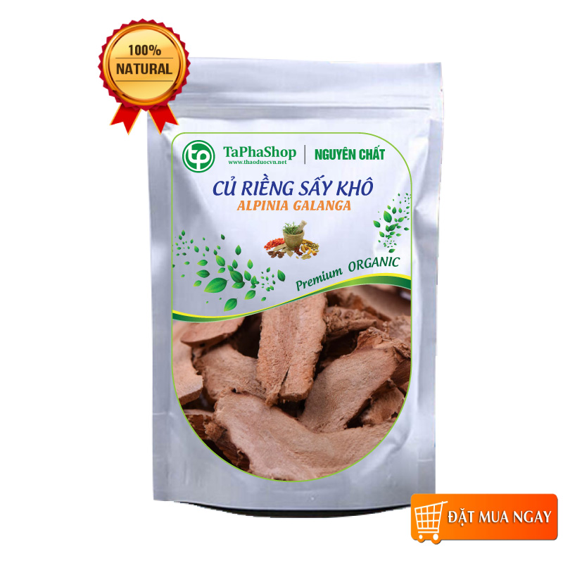 Cao lương khương 500g, Củ riềng thái lát khô - tấn phát