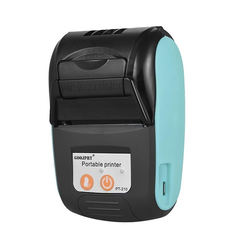 GOOJPRT PT-210 Portable Thermal Printer Handheld 58mm Receipt Printer for Retail Stores Restaurants 