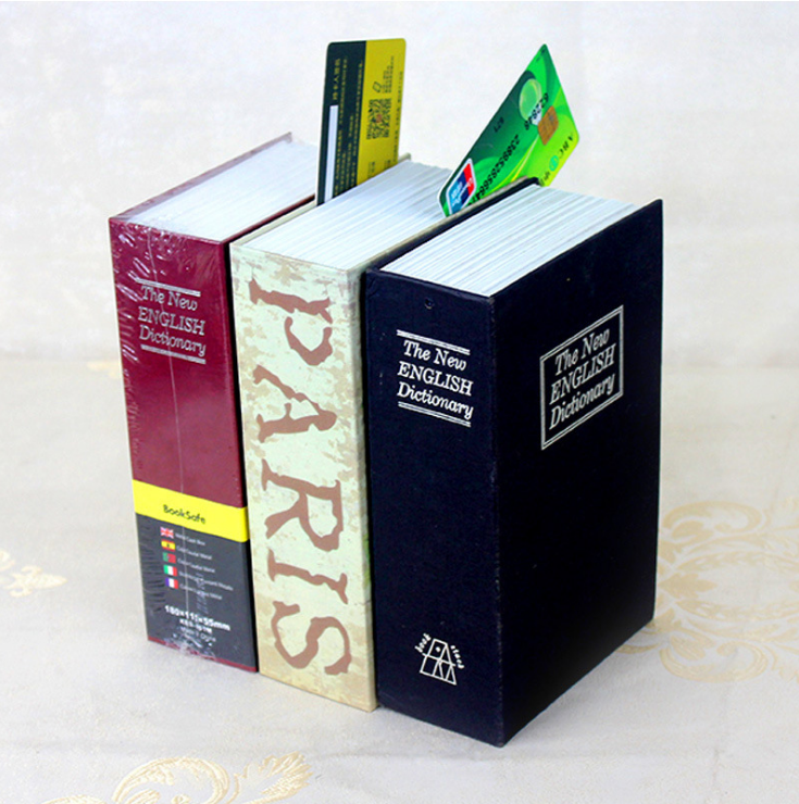 Két sắt mini giả sách tiết kiệm - Khóa số