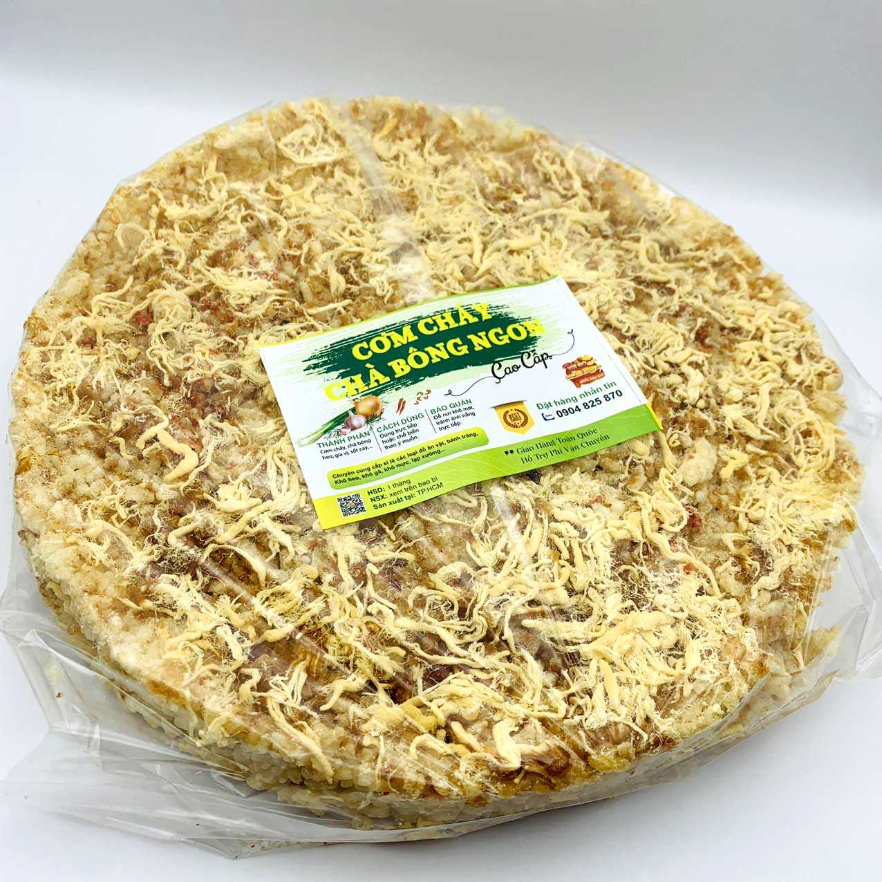 CƠM CHÁY CHÀ BÔNG - LOẠI HÌNH TRÒN