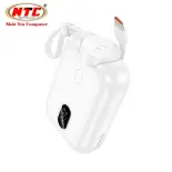 Pin dự phòng Hoco J130 10000mAh TypeC PD 20W kèm cáp sạc cho Smart Watch (Trắng) - Phụ Kiện 1986 - Nhất Tín Authorised Store