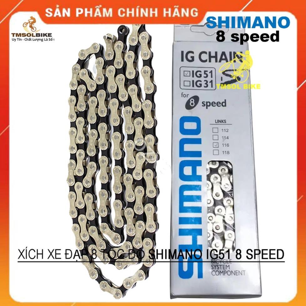 Sên xe đạp 6 7 8 Tốc Độ Shimano IG51 8 Speed - Sên Xích Xe Đạp 8 Tốc Độ - sên xe đạp