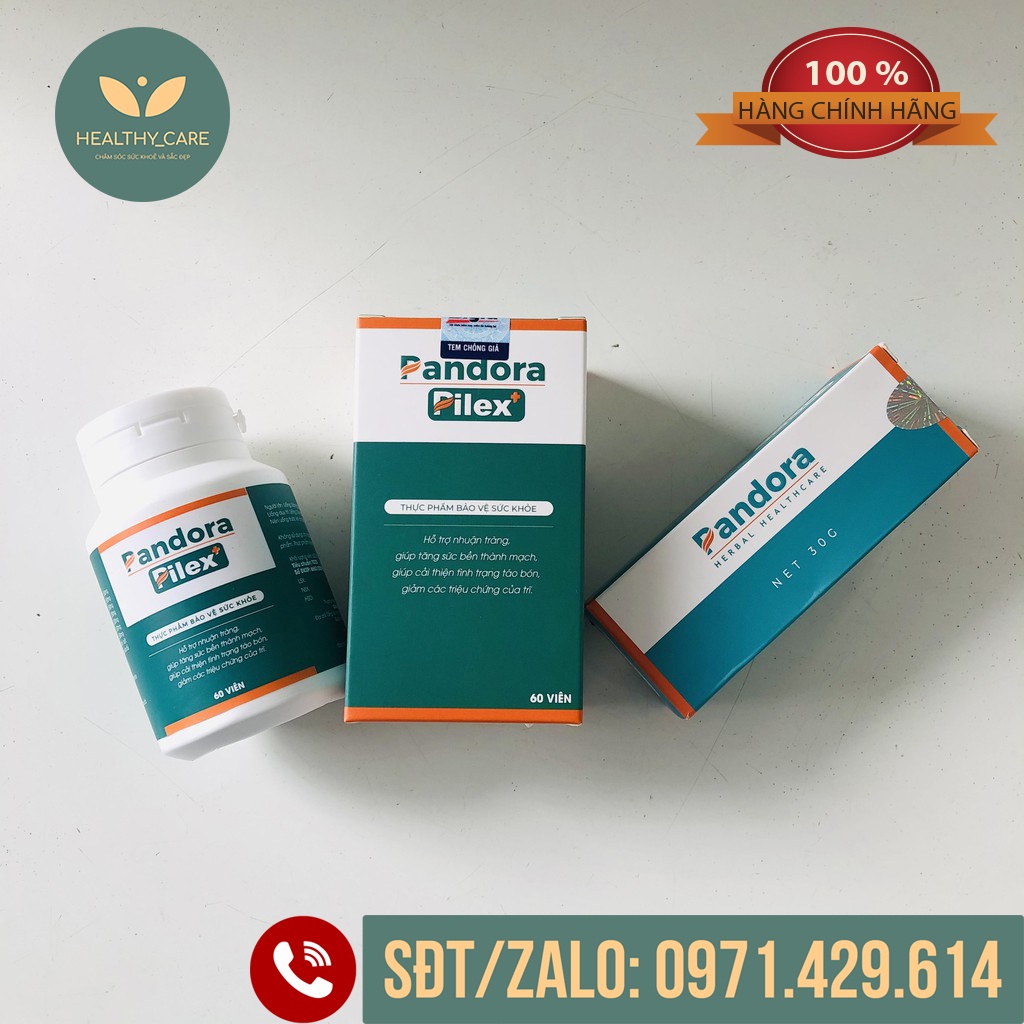 Viên Uống Pandora Pilex Viên Uống Pandora Pilex - Giúp Giảm Táo Bón Và Triệu Chứng Của Trĩ