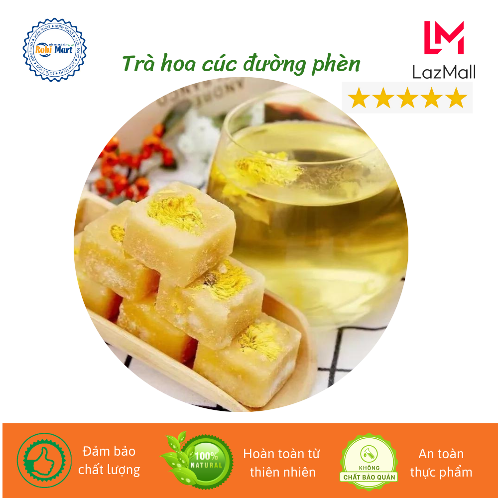 1kg trà hoa cúc đường phèn mật ong - tốt cho sức khỏe