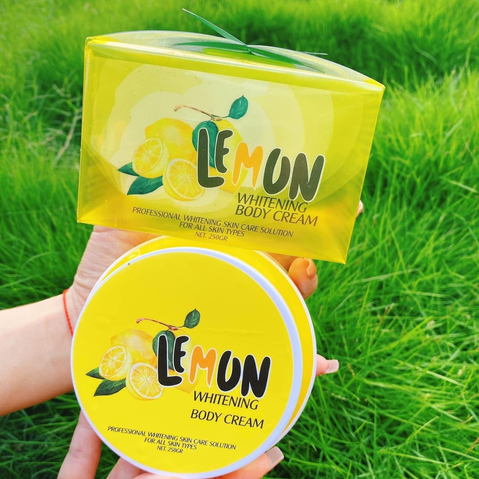 Kem body chanh lemon qlady
