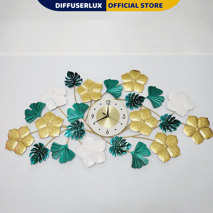 Đồng hồ kim trôi treo tường decor trang trí phòng khách phòng ngủ mã 568 - DIFFUSER LUX