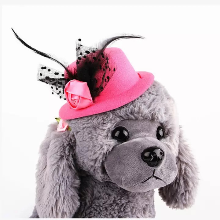 Nón Mũ đội đầu cho thú cưng cao cấp, Mũ Chó Mèo Quý tộc