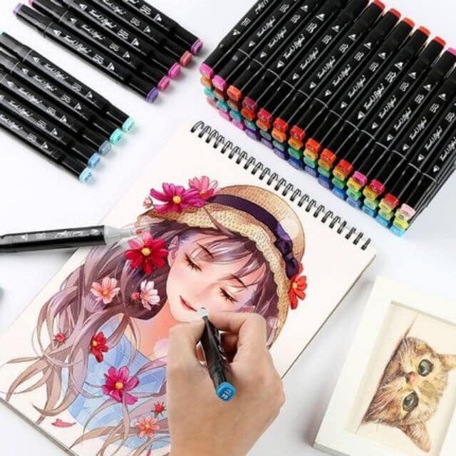 Anime Catgirl Marker Ink GIF - Anime Catgirl Marker Ink - Discover & Share  GIFs