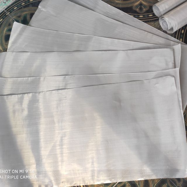 Lưới lọc inox 304 loại 200 mesh loại tốt 50cm x 1m - vật liệu lọc hòi cá