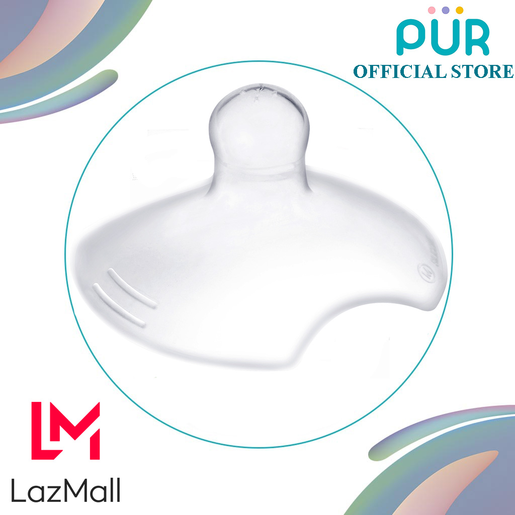 Bộ 2 miếng Trợ Ty Pur siêu mỏng Kèm Hộp Dành Cho Mẹ,100% Silicon Chất Lượng Cao, Giảm Đau Rát Khi Cho Bé Bú