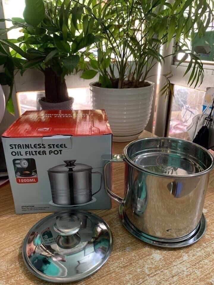 Ca lọc dầu inox 304