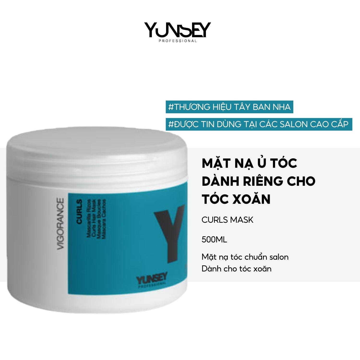 Mặt nạ ủ tóc mềm mượt dành cho tóc xoăn yunsey curls hair mask