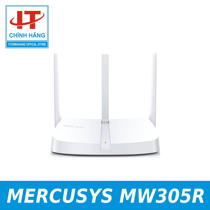 Router wi-fi chuẩn n tốc độ 300mbps mercusys mw305r - hàng chính hãng