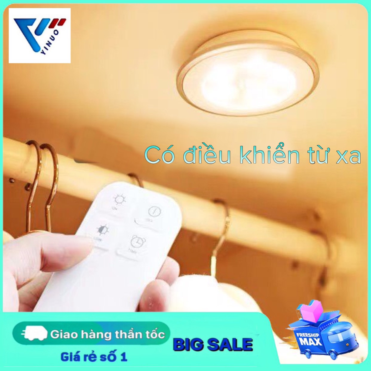 Đèn dán tường thông minh Đèn led cảm ứng chạm sáng đèn tích điện sạc pin kèm dây cáp USB đèn cầu thang đèn gắn tủ quần áo có điều khiển từ xa đèn led dán tường mini