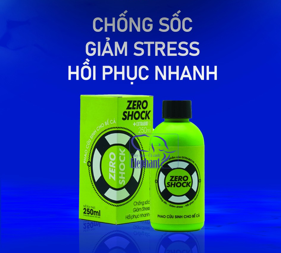 Zero Shock - Giúp ổn định chất lượng nước cho bể cá cảnh thủy sinh, VUI LÒNG XEM MÔ TẢ SẢN PHẨM