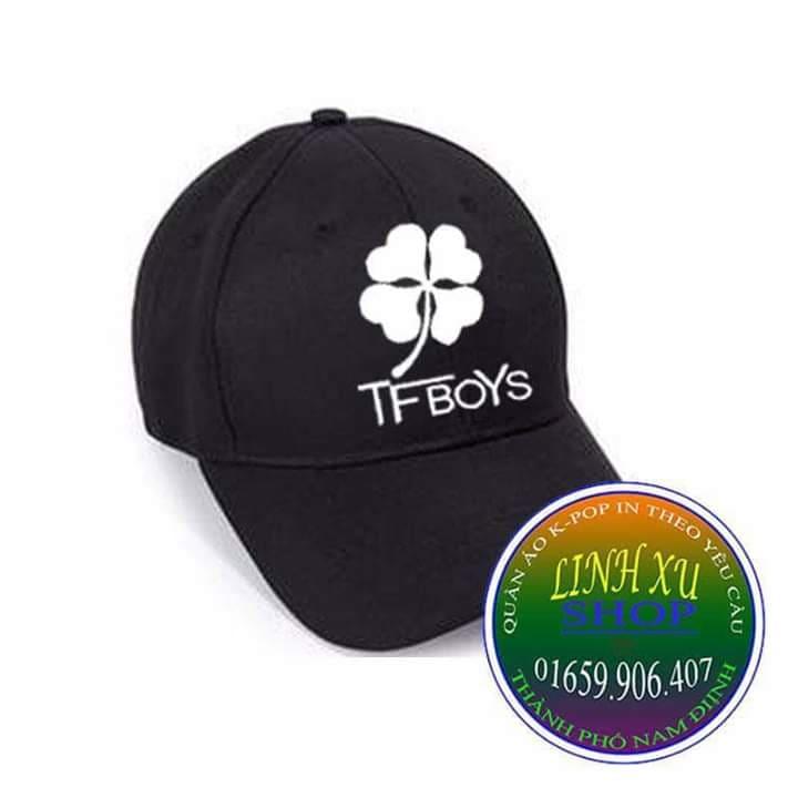 mũ nón TFBOYS in theo yêu cầu