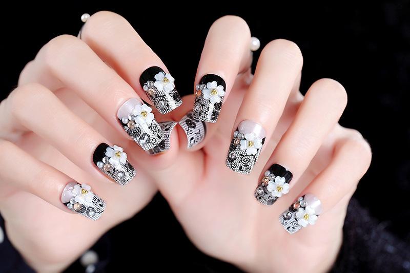 Bộ 24 Móng tay giả cô dâu