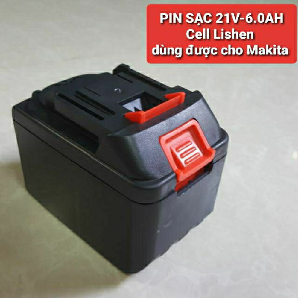 achun.vn - PIN SẠC 5S - 18V/21V-6000Mah - Xả 60A dùng 15 CELL LISHEN 10C