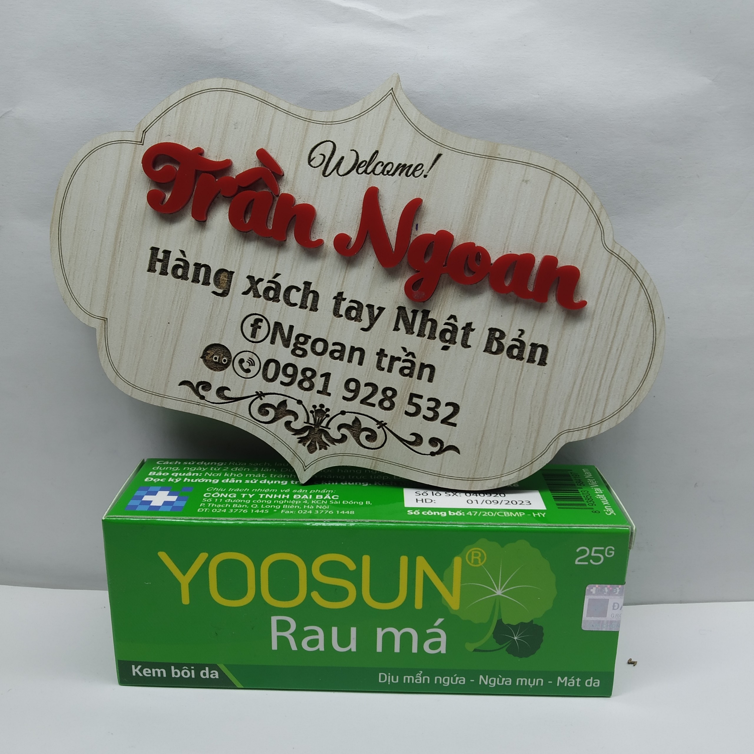 Kem Ngừa Mụn Yoosun Rau Má - Tuýp 25g