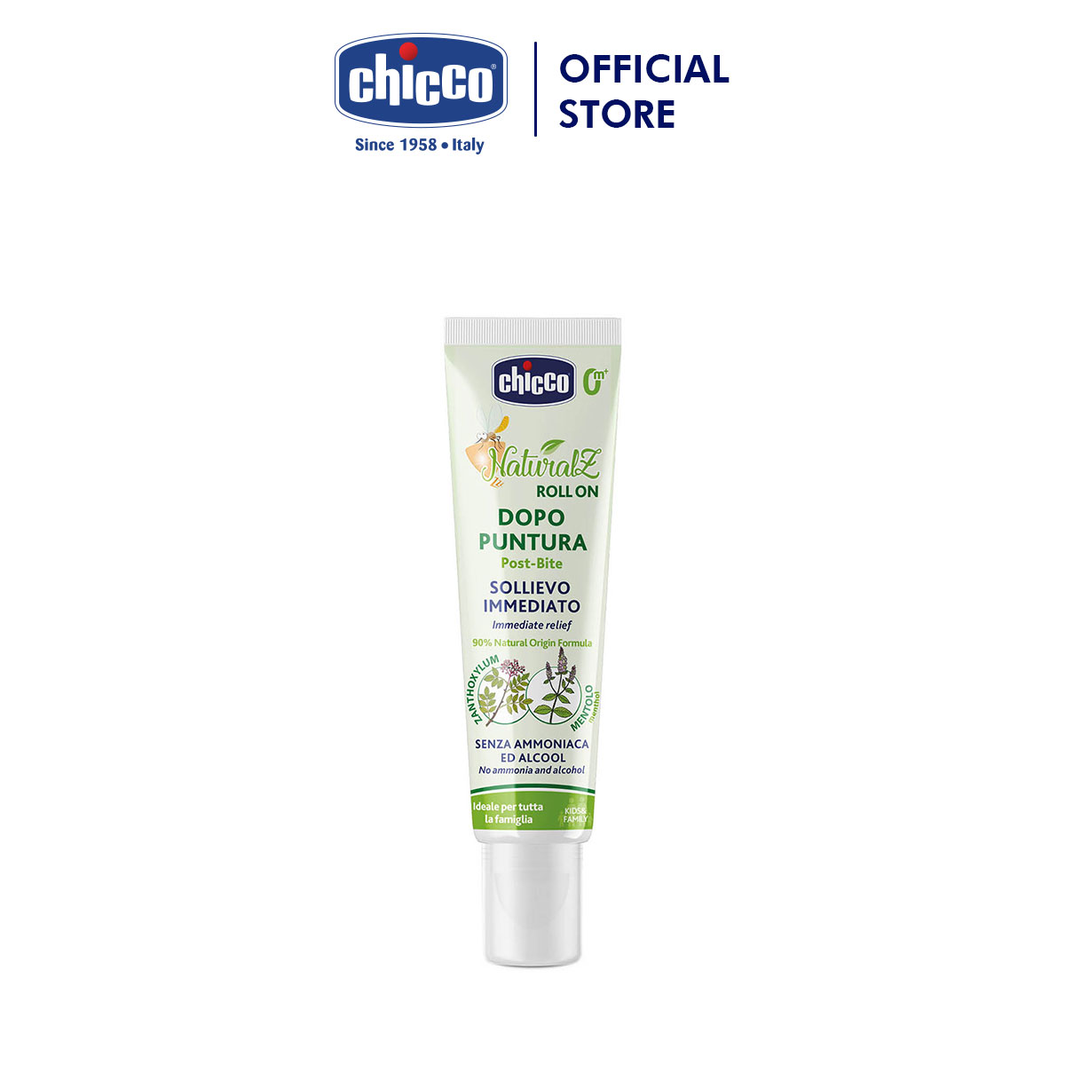 Lăn bôi vết muỗi đốt, côn trùng cắn Chicco NaturalZ