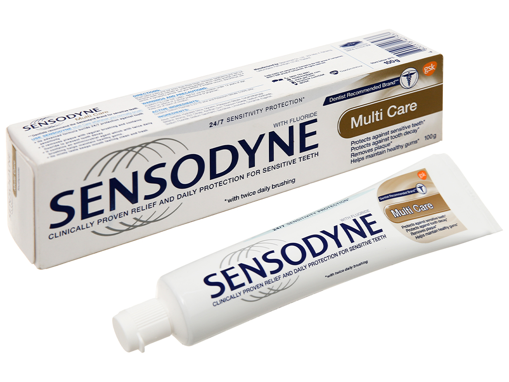 Kem đánh răng Sensodyne Multi Care bảo vệ toàn diện 100g