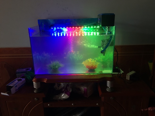 RBS Đèn led Caibao T4-40LED -3 màu RGB -Trang trí hồ cá kiểng