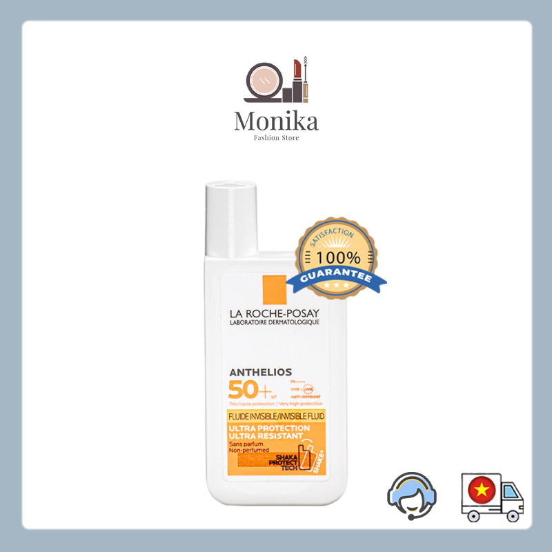Kem chống nắng lrp 50ml fluide invisible/invisible fluid spf 50+