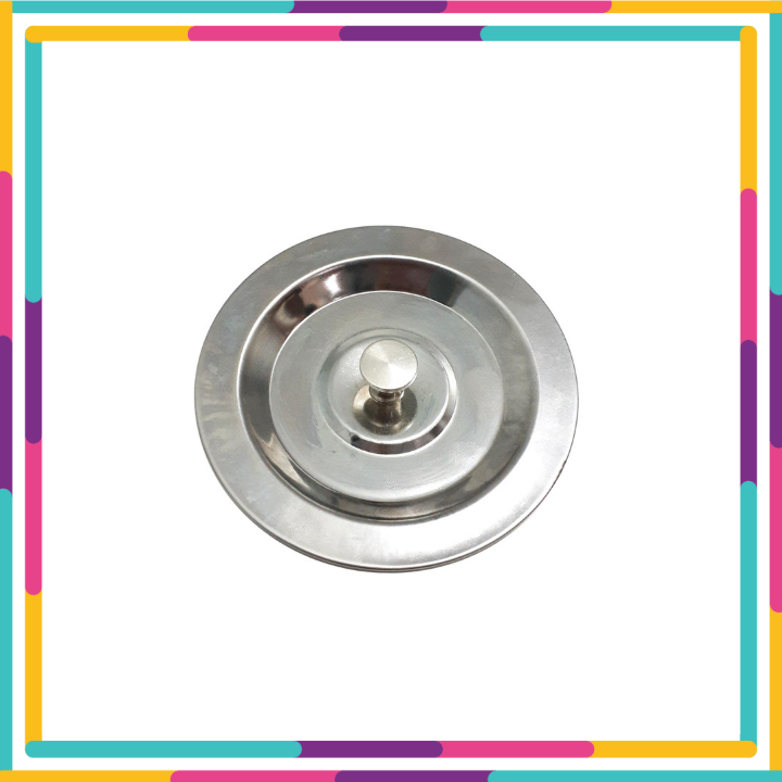 Nắp đậy bồn rửa chén cao cấp-Nắp Đậy Bồn Rửa Chén INOX không ghỉ có viền cao su giúp chặn nước hiệu quả, Nắp Chặn Nước Chống Tắc Chậu Rửa Bát