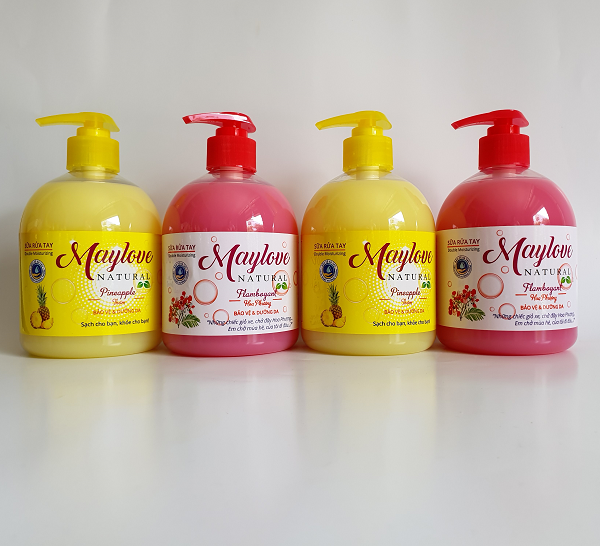 Combo 4 Chai Sữa rửa tay Maylove 500ml
