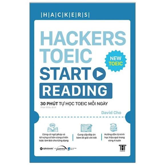 Sách Alphabooks - Hackers Toeic Start Reading