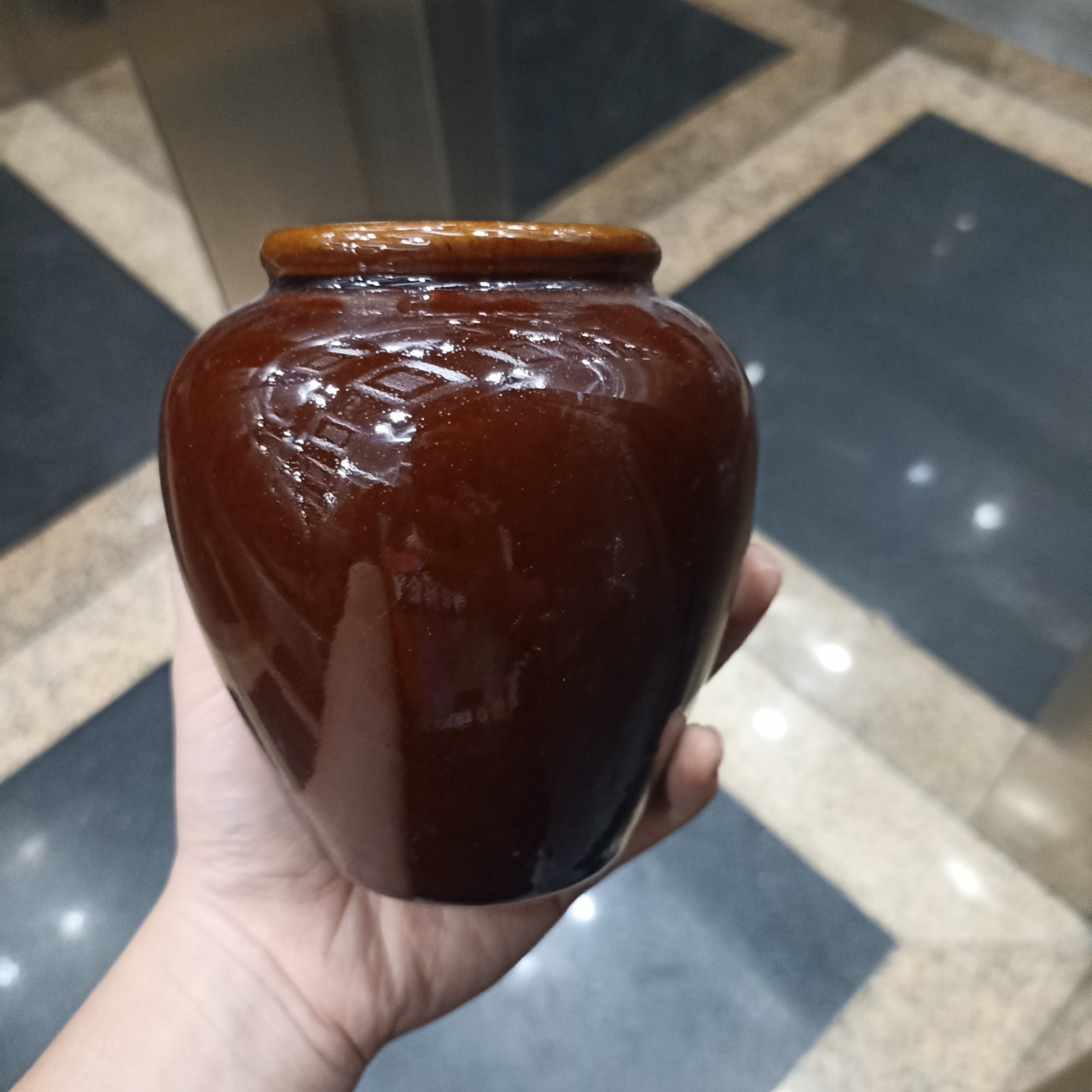 Lu uống bia sứ mini Bát Tràng loại mới 600ml - Hàng giá tận xưởng nhiều màu.