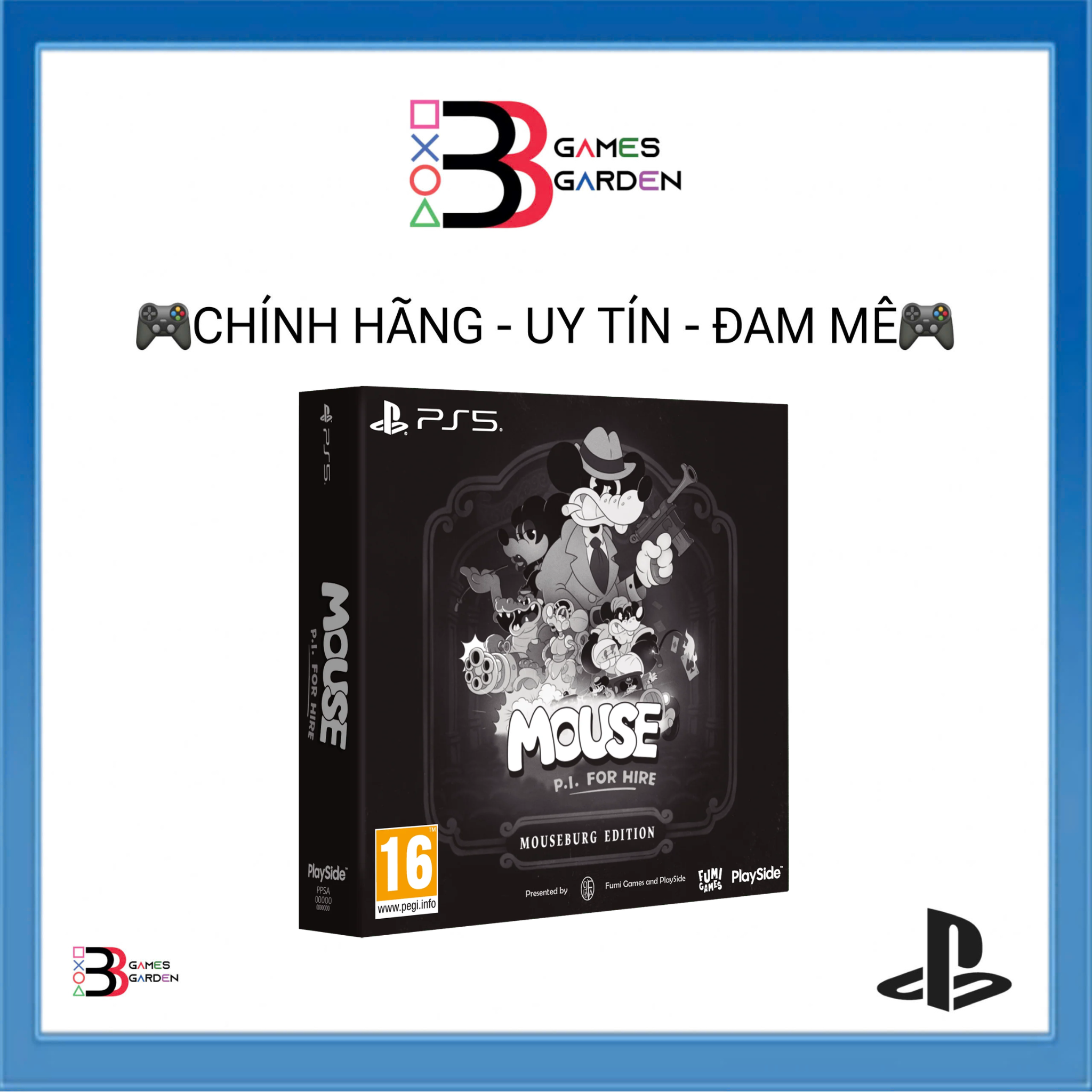 GAME PS5 MOUSE P.I FOR HIRE (MOUSEBURG EDITION)