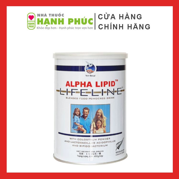 Sữa Non Alpha Lipid Lifeline 450g Chính Hãng Từ New Zealand Nguyên Mã Code