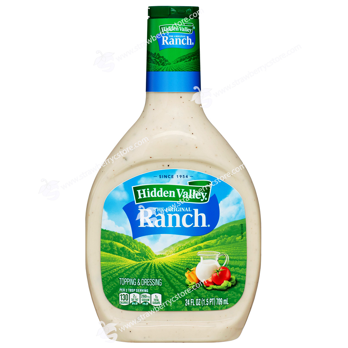 Sốt Ranch Cho Salad Hidden Valley Original Ranch Salad Dressing & Topping, Gluten Free