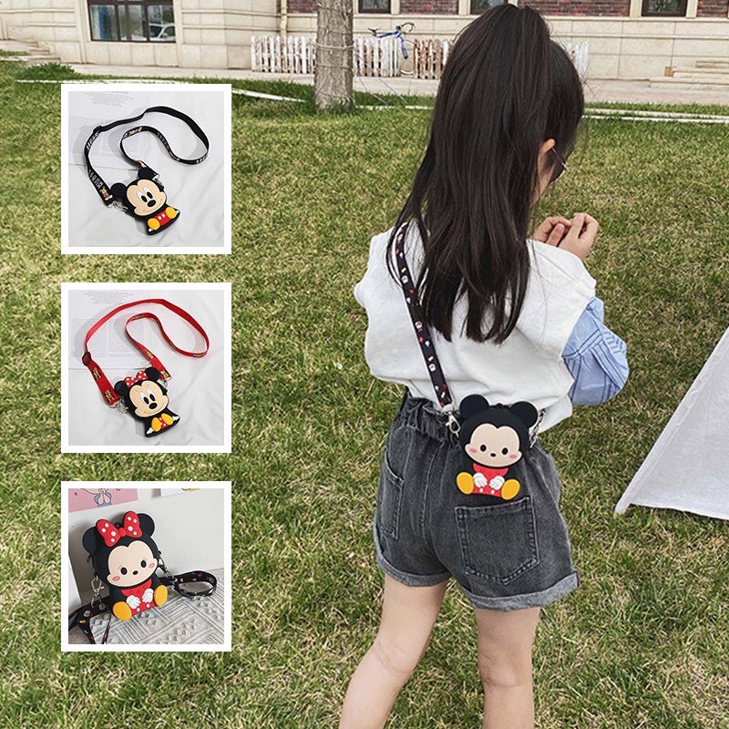 Túi đeo chéo silicon siêu cute cho bé