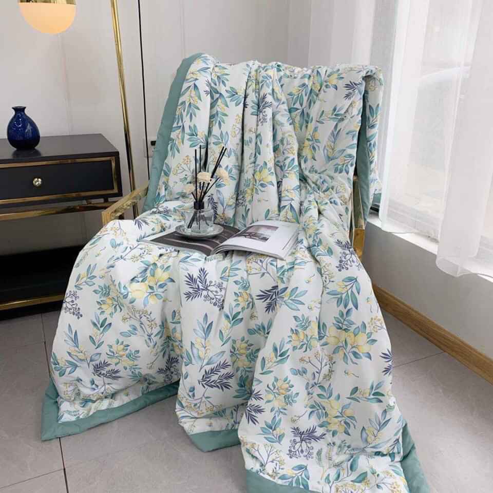 Chăn hè cotton đũi trần bông nhẹ hàng xuất dư nên mềm mịn mát chọn màu không chọn hoa văn , kích thước 2m x 2m2