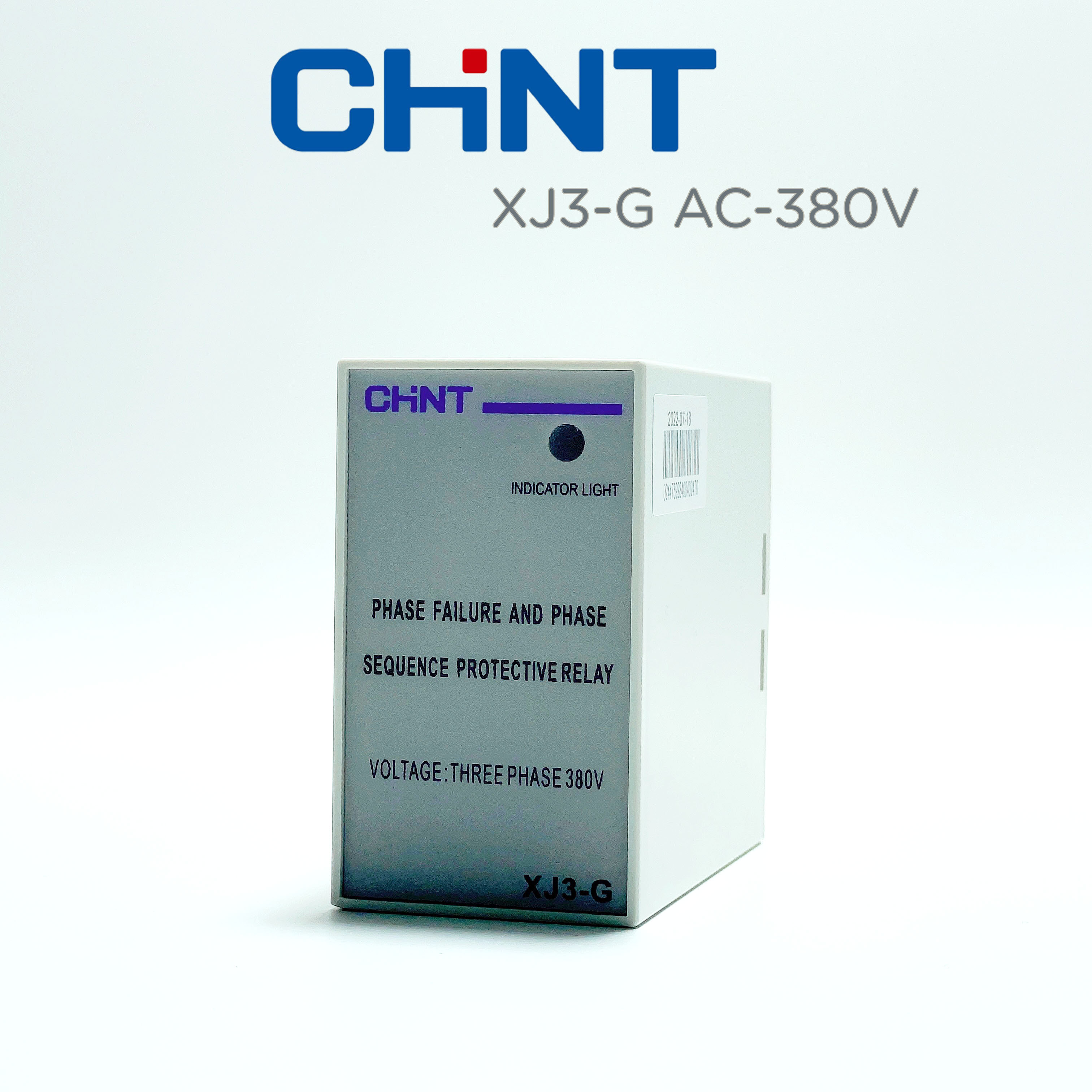 Rơ Le Bảo Vệ Điện Áp Chống Mất Pha Chint XJ3-G (Chính Hãng)