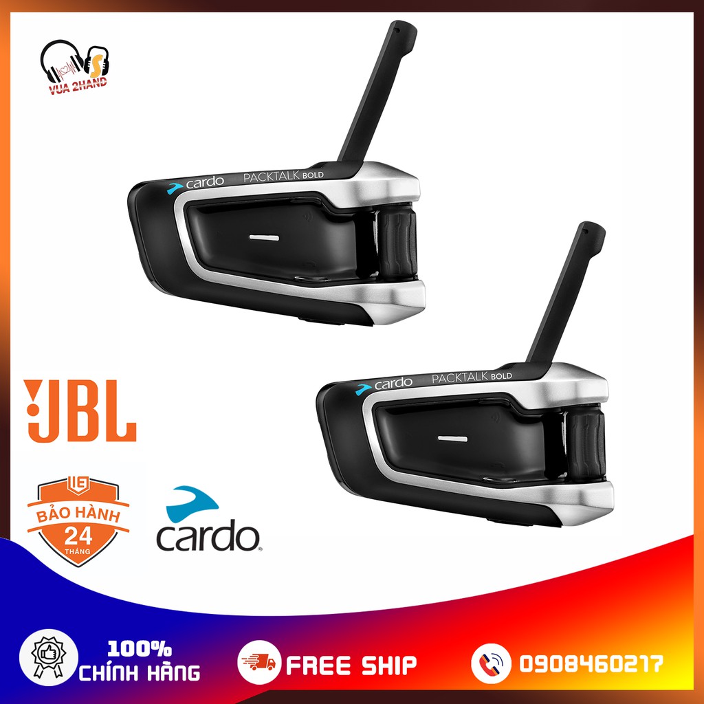 [Trả góp 0%]Tai Nghe Cardo Packtalk Bold Duo Mới  - Bảo Hành 24 Tháng