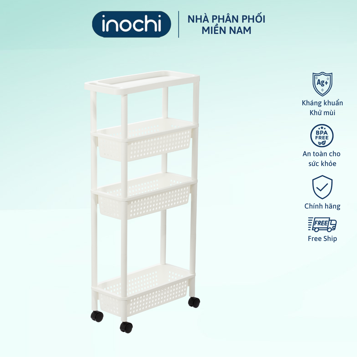 Kệ di động Tokyo - giao màu ngẫu nhiên